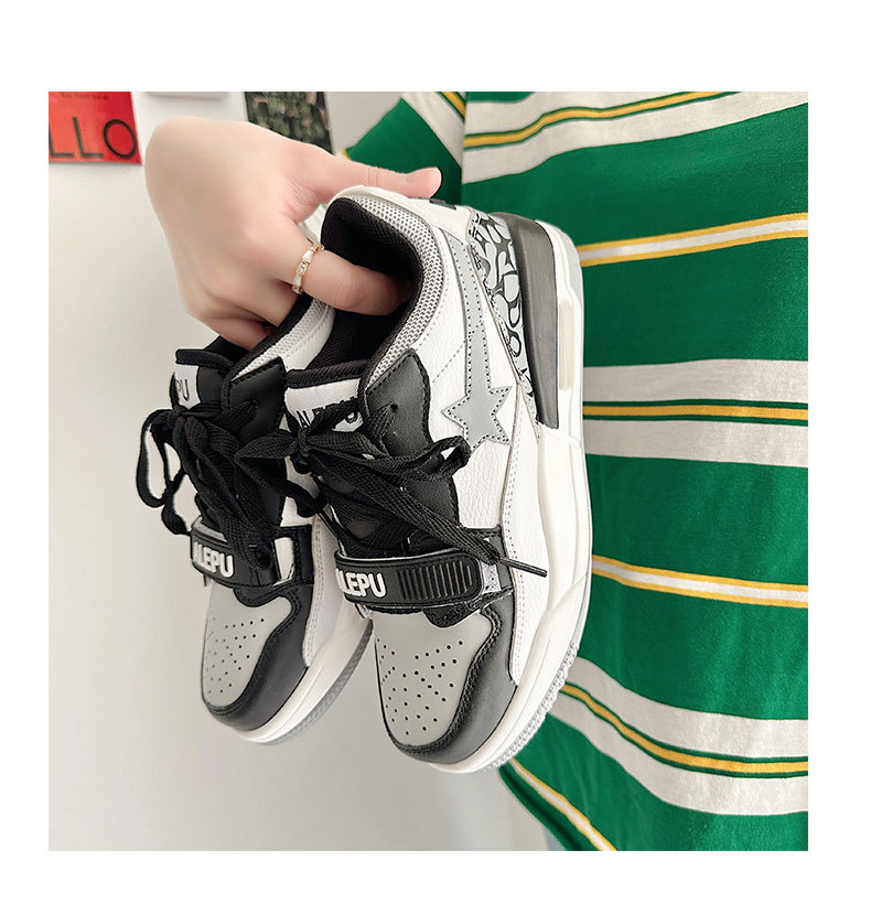 2023 neue koreanische Ins Wind Burst Crack Hit Farbe Casual Air Cushion Jogging Nische Paare atmungsaktive Sportschuhe für Männer und Frauen_voghion.com