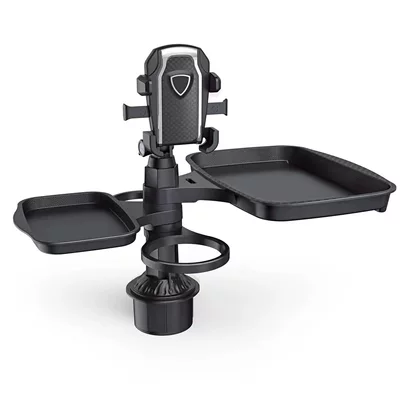 Suitable for Car-Mounted Small Car table board - new-multifunctional-dining-plate-360-degree-rotation