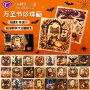 万圣节跨境新款手工挂画