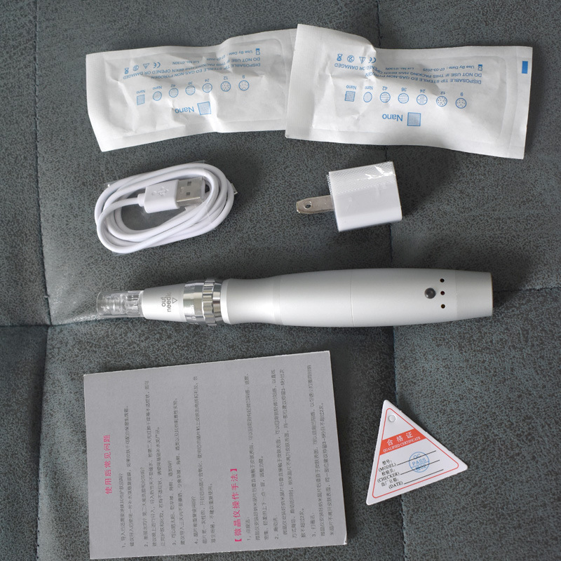 电动纳米微针仪器mts水光中胚层脸部导入微晶笔美容院|undefined
