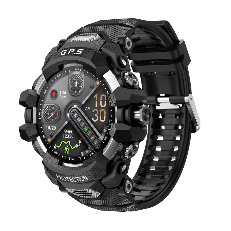 Pg999 Gps Outdoor Version Ai Smart Professional Sports Watch Dual-Frequency 30m Waterproof Altitude Barometric Pressure