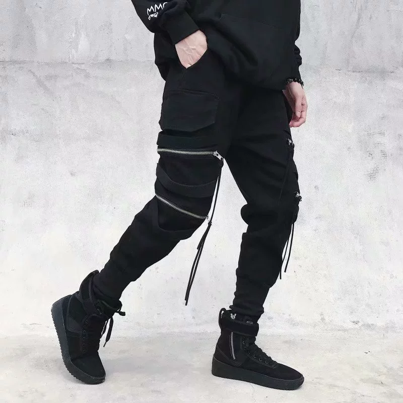 Cargo Grace Pants Men's Bunch Korean Trend American Street Loose BF Tide Hiphop Hip Hop Pants