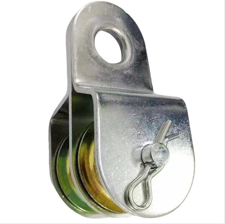 铁质双滑轮，吊轮，尖钉滑轮，尼龙 双滑轮，金属单双滑轮，铁架
