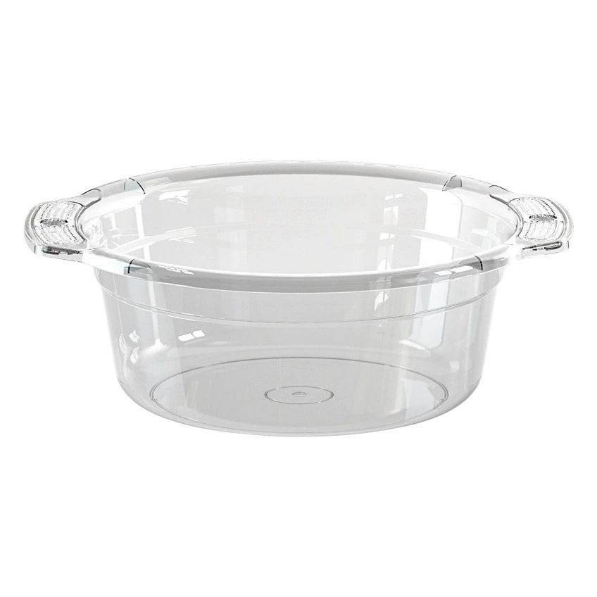 Утолщенная прозрачная умывальник для студенческого общежития умывальник для ванной комнаты большой маленький размер детский Овощной Умывальник для мытья ног Бытовая раковина