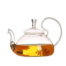 玻璃泡茶壶加厚套装花茶壶高把壶养生壶耐热茶具可明火直烧玻璃壶