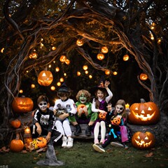 ハロウィンコウモリパーティーデコレーション魔女帽子幽霊祭り3Dホラーガーゼお化け屋敷シーン小道具屋外新作