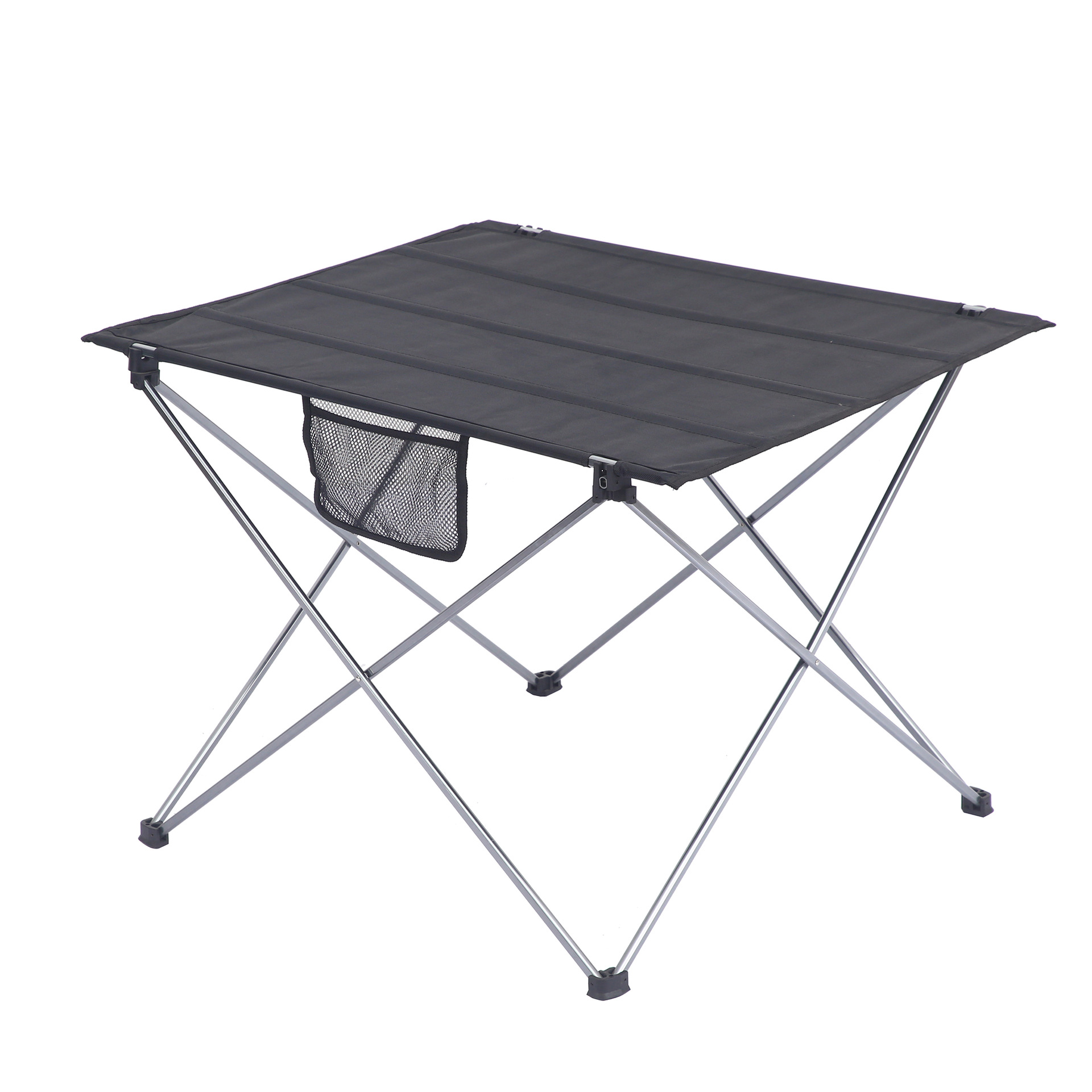 ¡Guau! Esta mesa plegable portátil de aleación de aluminio ultraligera es perfecta para barbacoas al aire libre, picnics, camping y asados; una mesa cuadrada.