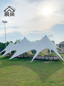 Fengshang Wanchong Mountain Tianmu Sanfeng Yunding Camp Camping Canopy Dome Tent Rainproof Sunscreen Giant Awning