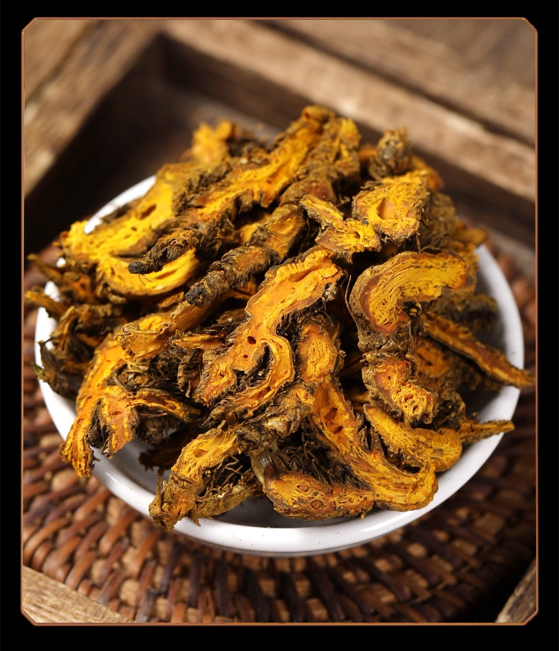 Dried Coptis Root Slices Huang Lian 500g Chicken Claw Grade Sieved Coptis chinensis for Decoction in use