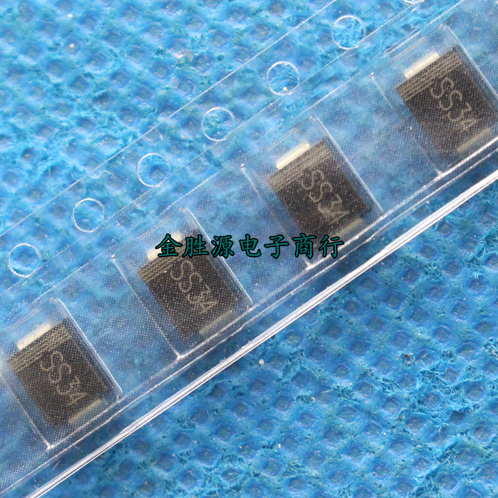 贴片肖特基二极管 SS34 SS34B 1N5822 B340B SMB DO214AA 高品质