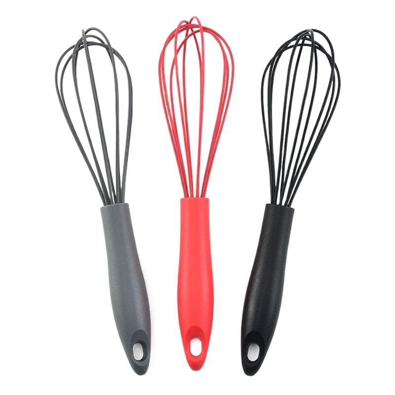 Batidor de huevo de silicona multifunción licuadora de mano herramienta de cocción de cocina batidora de harina fábrica al por mayor