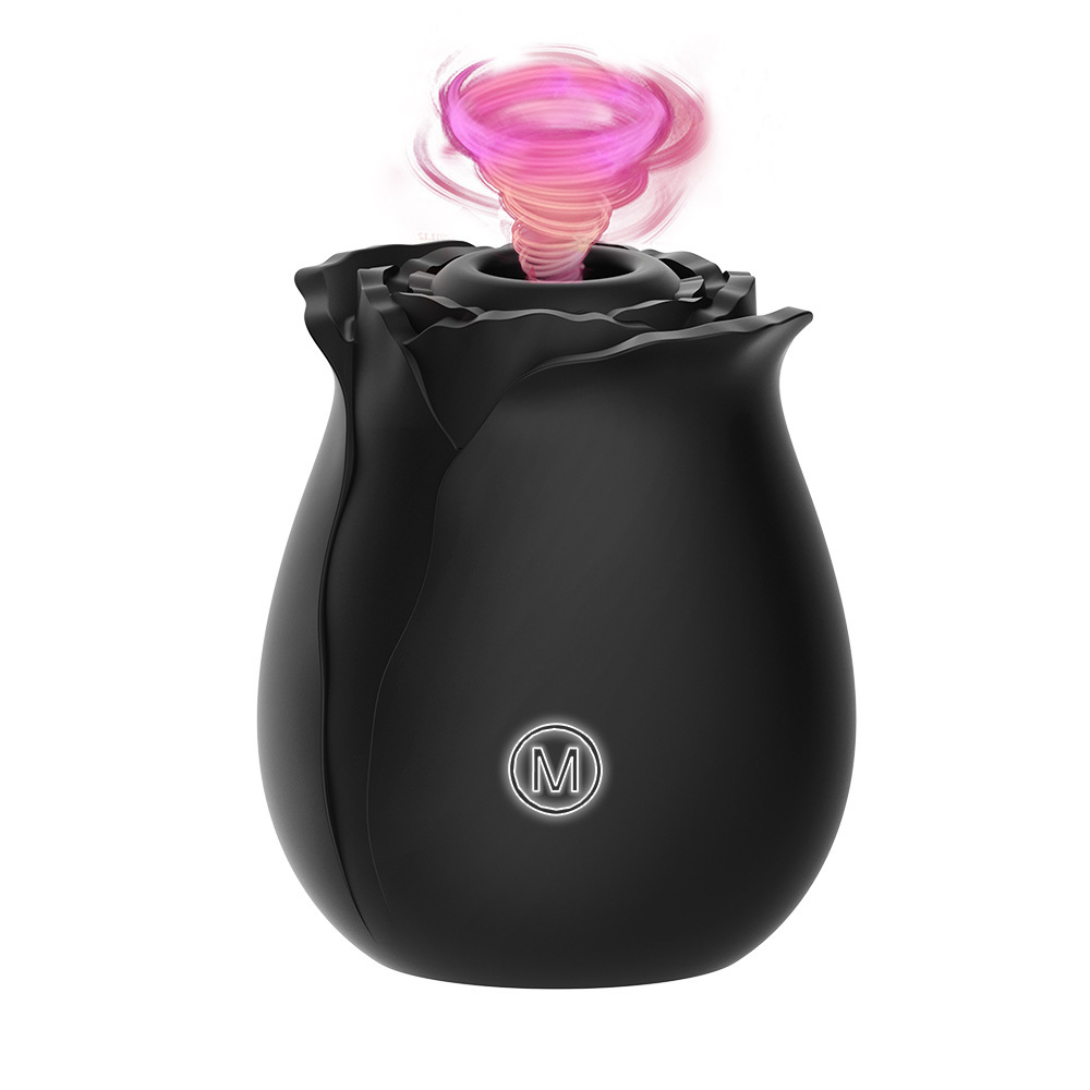 Rose-shaped Single-head Suction For Women, Instant Orgasm Sex Toy, Masturbation Erotic Adult Product, Female Vibrator_voghion.com