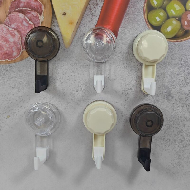 Simple Suction Cup Hook, No-Drill Bathroom Traceless Vacuum Strong Adhesive Wall-Mounted Towel Hook for Bathroom