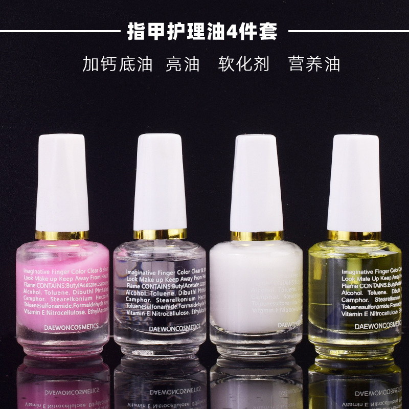Base medical nail polish for manicure