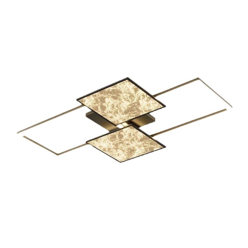 [Selección estricta] 2025 nueva lámpara principal moderna y simple nubes ligeras lujosas sensación de alto nivel comedor dormitorio lámparas de toda la casa