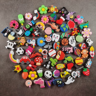 Miscellaneous[Primary]Explosive money Garden shoes originality Cartoon Removable Buckles Crocs decorate parts wholesale