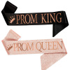 Graduation Dance Party Shop Ripper Set Hot Vitamin PROM KING QUEEN etiquette belt color band