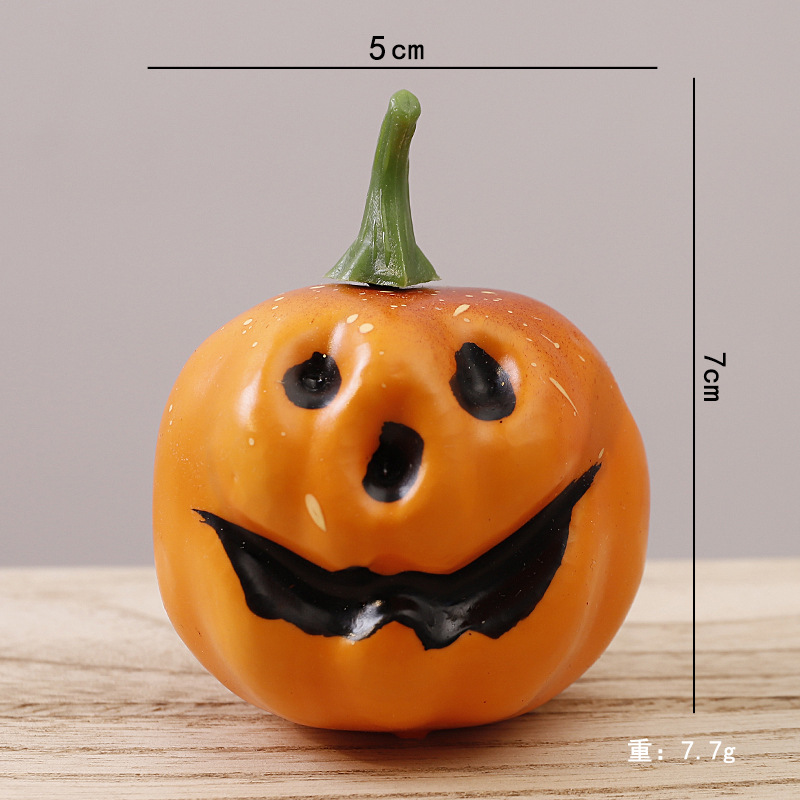 Simulación transfronteriza espuma calabaza modelo Halloween Acción de Gracias decoración de Navidad props disparo decoración de calabaza falsa image 7