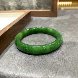 Jin Yutang Xinjiang Hotan Jasper Bracelet Material Shining Run Fine Like Wang Qingquan Around Wrist