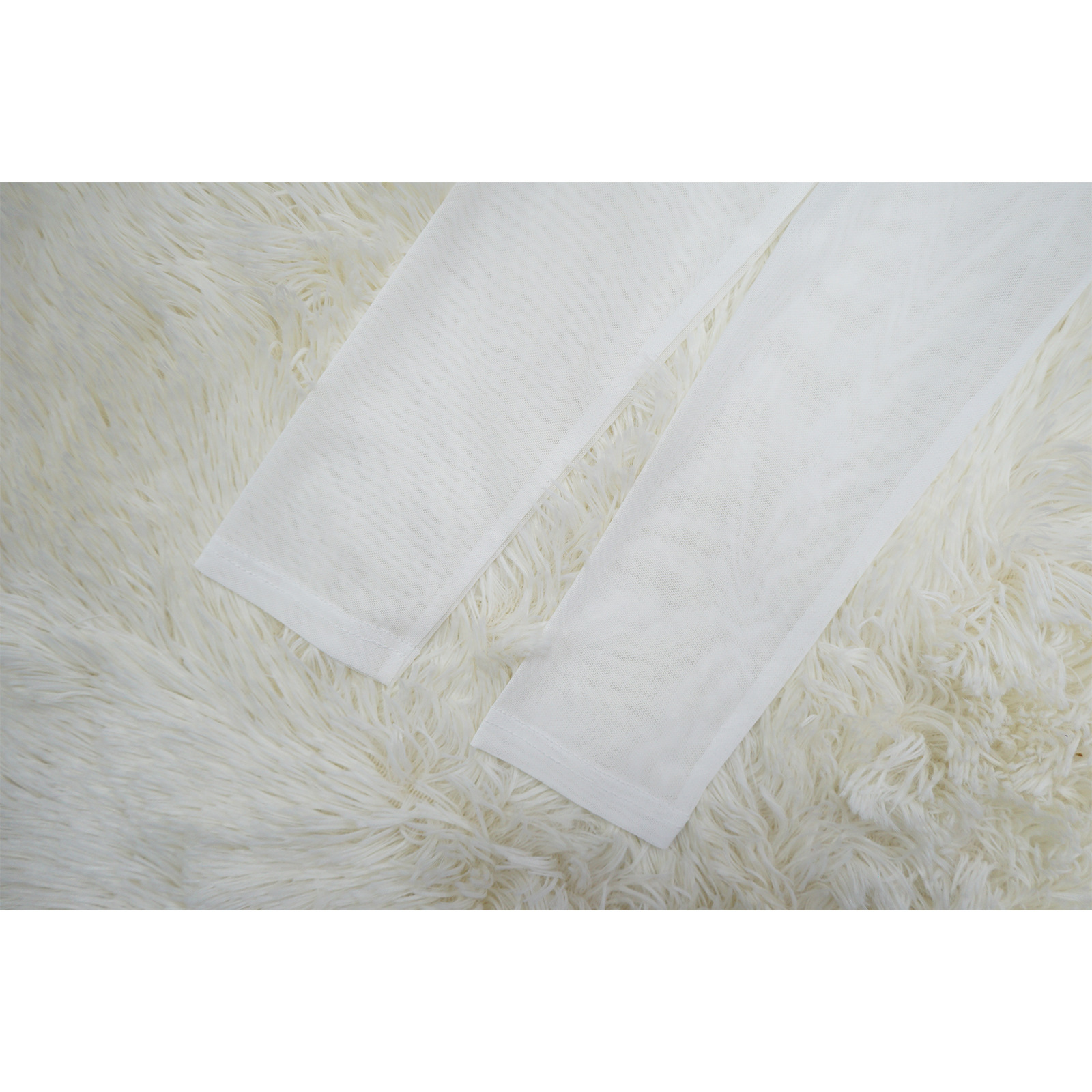 Women Mesh Stitching See-through Patch Waist Dress 11 Women Mesh Stitching See-through Patch Waist Dress