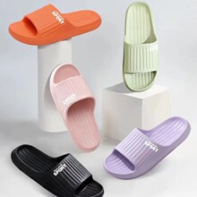 美人桥拖鞋男女室内家居夏季浴室洗澡情侣简约舒适软底凉拖鞋1101