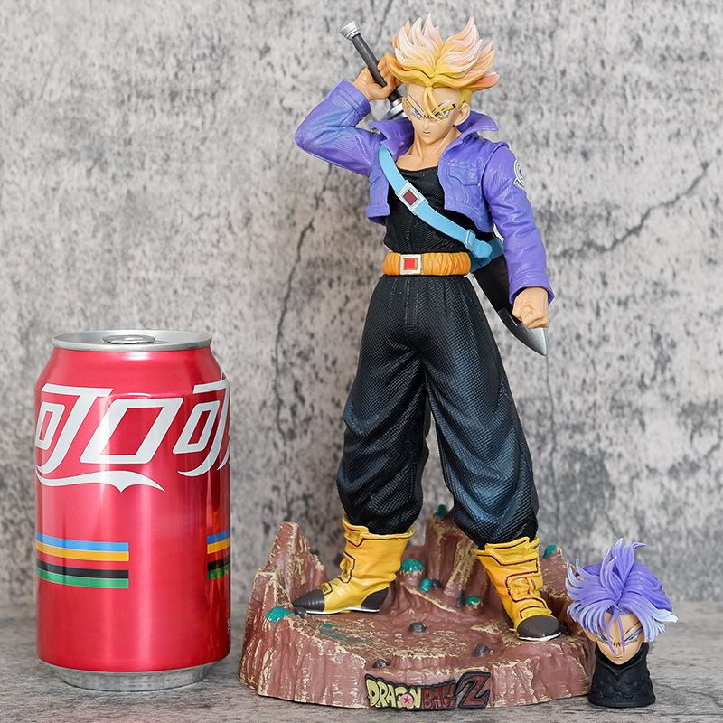 Anime Dragon Ball Mrc Trunks Figure Super Saiyan Large Statue Model Trendy Toy Figurine Display Piece Anime Dragon Ball Mrc Trunks Figure Super Saiyan Large Statue Model Trendy Toy Figurine Display Piece