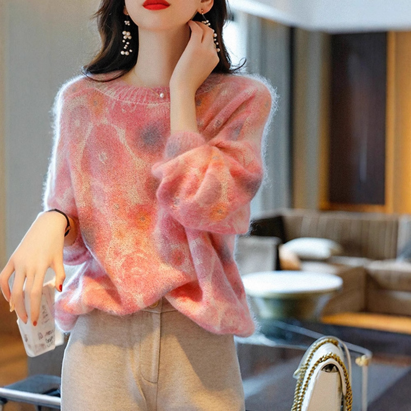 Christmas Sweater for Women, Autumn and Winter, Lazy Style, Japanese Retro, Soft and Cozy Inner Layer, Unique and Chic Short Top Christmas Sweater for Women, Autumn and Winter, Lazy Style, Japanese Retro, Soft and Cozy Inner Layer, Unique and Chic Short Top