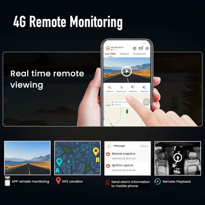 and rear recording, and night – Driving recorder