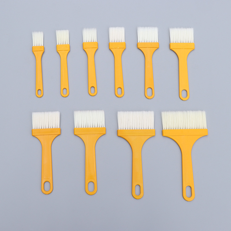 Fabricante de ventas de cepillo de mango de plástico cepillo de pintura cepillo de pintura cepillo doméstico cepillo práctico integral en stock puede personalizarse