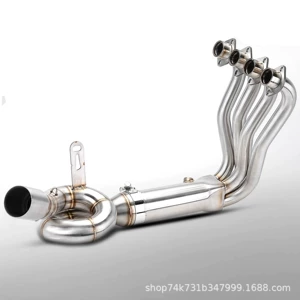 ZXMOTO Zhangxue 500RR motosiklet üçün 60MM paslanmayan polad qaz borusu