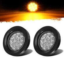2.5inch �����ϳ�β�� 13ledԲ��β���ϳ�ͨ���źŵ�