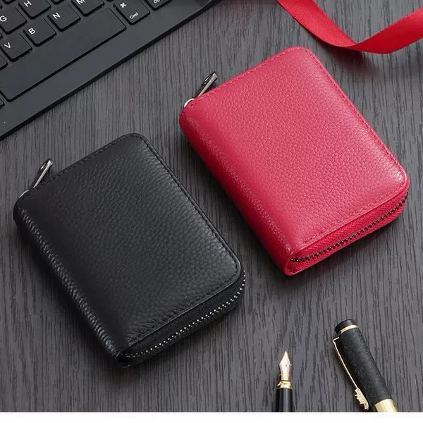 Card Bag Large Capacity Multi-Card Driver's License Jacket Men's and Women's Anti-degaussing Zero Wallet Integrated Exquisite High-end Compact