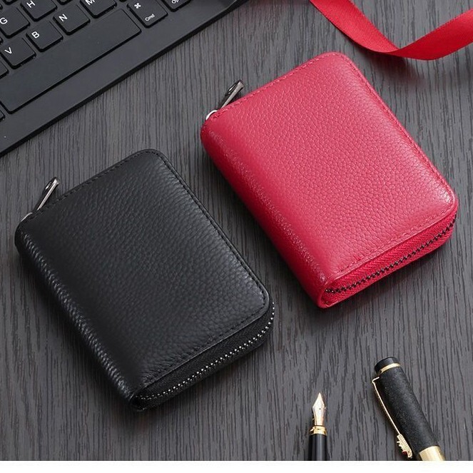 Card Bag Large Capacity Multi-Card Driver's License Jacket Men's and Women's Anti-degaussing Zero Wallet Integrated Exquisite High-end Compact