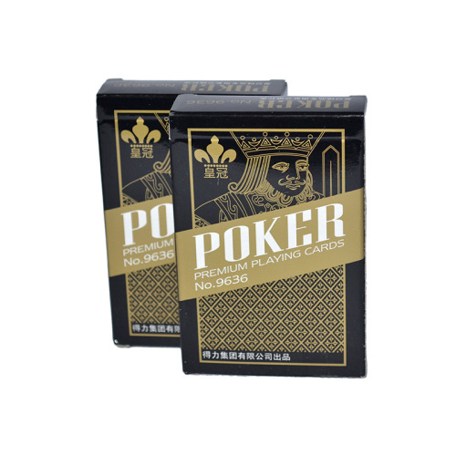 Deli Landlord Thickened Board Game Cards Poker Game Entertainment Leisure Toy Chess Card Poker Manufacturer Wholesale