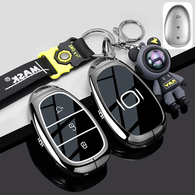 2025 Changan Qiyuan A07 Key Cover New Q07 Car Q05 Special A05 Metal Shell Buckle Interior Modification