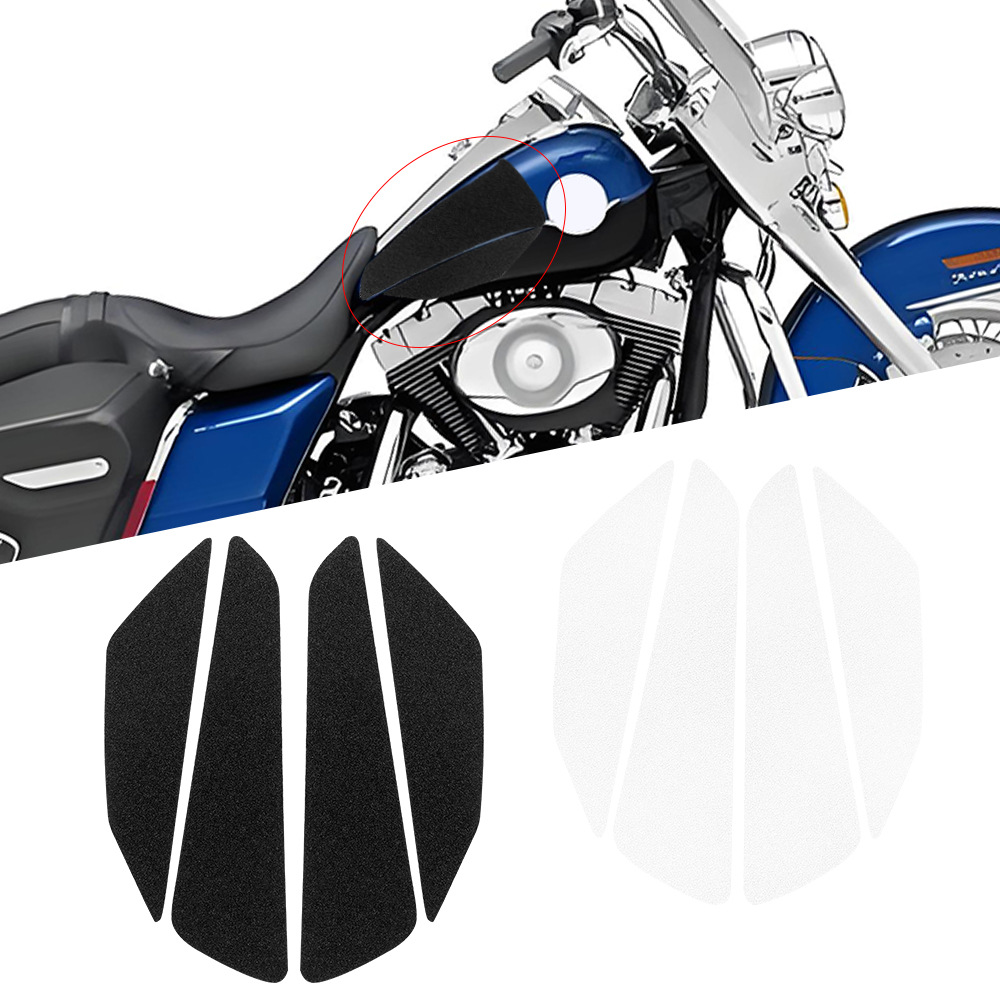 Aplicable a Harley Honda Yamaha Suzuki accesorios de modificación de motocicleta antideslizante universal pegatinas de esmerilado pegatinas de tanque de combustible