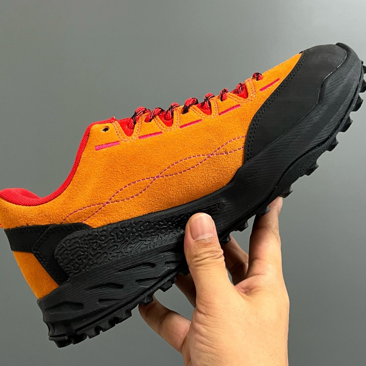 E3347 [Poison Packaging] Pure D Version Ke En Joint m Retro Low-Top Lace-Up Outdoor Style Camping Hiking Mountaineering Sports