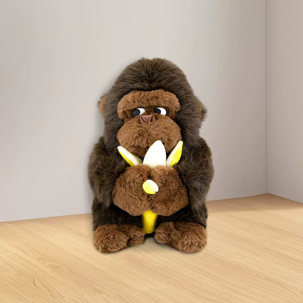 外贸新款28cm猩猩毛绒玩具可爱卡通公仔玩偶