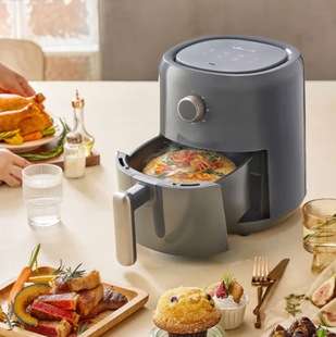 2025 New Air Fryer Household 3L Memory Power-Off Fryer Electric Oven Flip-Free Multi-Function All-In-One