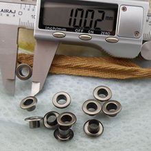 （铜材料）2#平面鸡眼（外径10×内径5MM）鞋眼扣 麻布袋圆凤眼