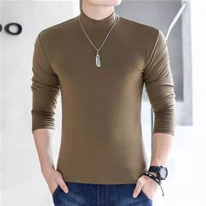 세미 하이 칼라 그린