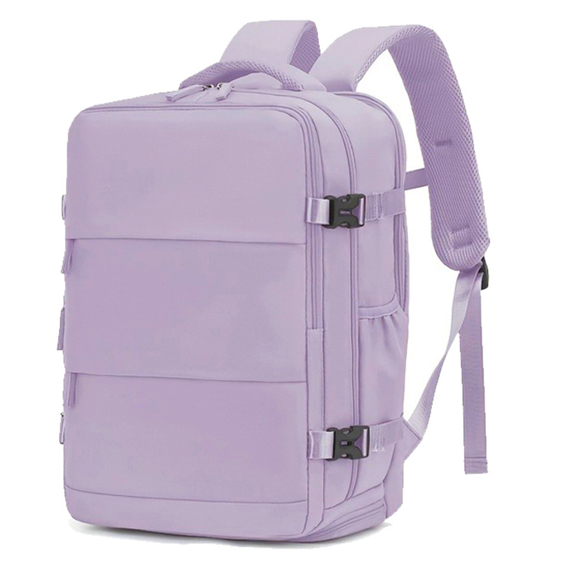 Mochila para Computadora de Viaje de Negocios 180° de Tela Oxford Gran Capacidad para Uso Diario