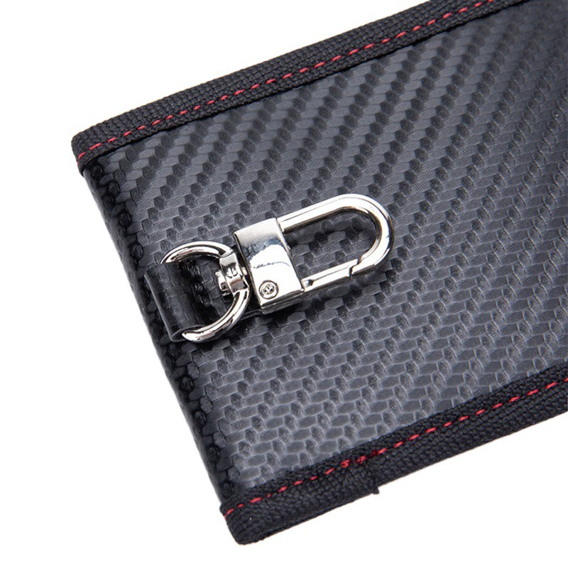 Новая трансграничная сумка для защиты автомобильных ключей из углеродного волокна, сумка для мобильного телефона, антимагнитный Чехол для карт, защитный чехол для ключей RFID