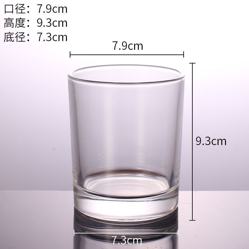 卸売りガラスろうそくカップ香薫燭台カップ寝室diy自作香薫ガラス空カップ蓋付き雰囲気カップ|undefined