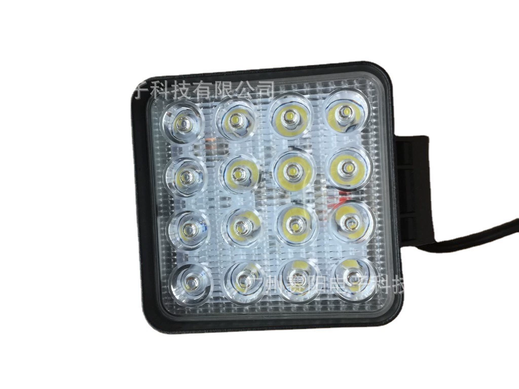 Тонкие LED рабочие фары, свет, прямые продажи с фабрики, 35мм, 48Вт, 48Вт, 4дюйма