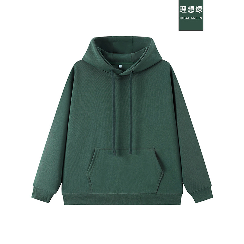 Otoño color sólido cross-border hoodie americano pesado ropa de trabajo con capuchona marca de moda masculina alta sensación suéter personalizada