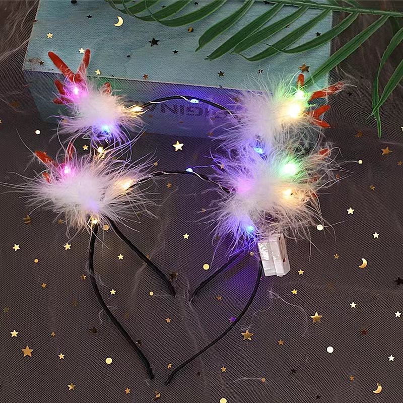 Cuerno de ciervo colorido Amarillo limón