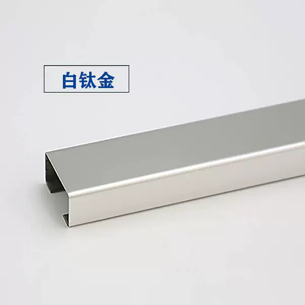 Mirror white titanium gold
