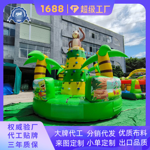 Inflatable Climbing Training Wall Inflatable Climbing Anti-Collision Soft Bag Birthday Party C-Position Drainage