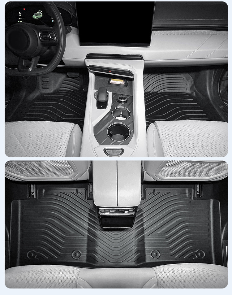 Suitable for 24-26 Models of Zeekr 007Gt Car Floor Mats, Tpe Floor Mats, Trunk Mats, Environmentally Friendly Seat Back Cushions